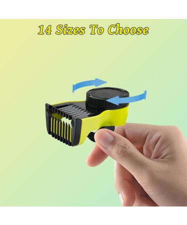 Adjustable Guide Comb Guard for Philips Norelco OneBlade QP2520 QP2530 QP2620 - Replacement Blades & Attachments for Nose Trimmer - Buy Online on SooperMarket.com