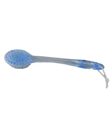 Premium Long Reach Bath Brush with Massager | Exfoliating Spa Type 14.75 - Buy Online on SooperMarket.com