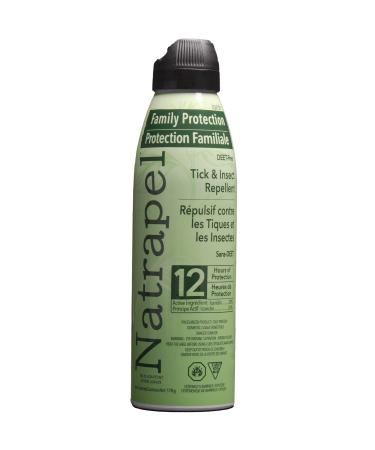Natrapel Icaridin Insect Repellent 170g Picaridin Bug Spray for Ticks & Mosquitoes