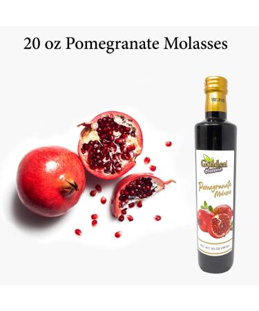 Golden Harvest Pomegranate Molasses 100% Natural Fruit Juice - Mediterranean Cuisine Essential from Lebanon - 20 Oz - Buy Online on SooperMarket.com