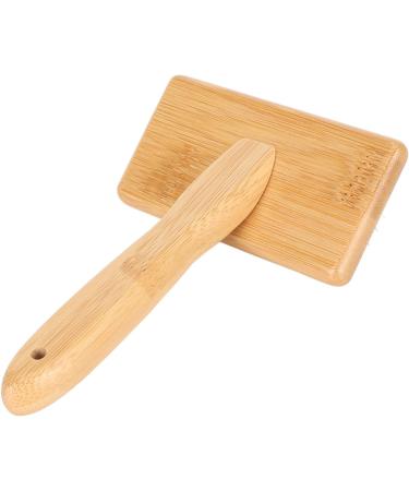 Buy Macrame Comb - Beautiful Brush for Tapestries | Soft Curves & Fine Polished Bamboo - Fast Brushing | International Shipping - Buy Online on SooperMarket.com
