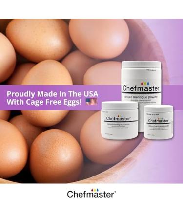 Chefmaster Deluxe Meringue Powder 5 oz - Ideal for Baking and Decorating - Buy Online on SooperMarket.com