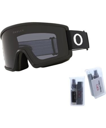 Oakley Target Line Ski Goggles Bundle | Matte Black/Dark Grey - Men's & Women's OO7120 OO7121 - Buy Online on SooperMarket.com
