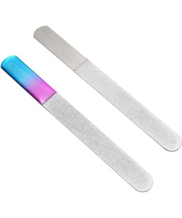Stainless Steel Smooth Buffer Epoxy Resin Polisher Resin Polishing Tools Metal Nail Double Sided File Manicure - Buy Online on SooperMarket.com