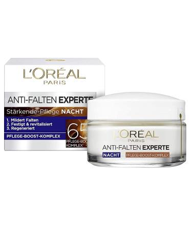 L'Or al Paris Night Care - Anti-Aging Night Cream with Vitamin B3 & E Reduces Wrinkles & Revitalizes Skin 50ml - Buy Online on SooperMarket.com