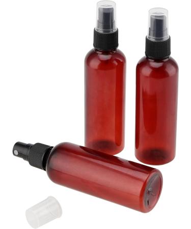 ZEONHEI 40 Pieces 100ml Brown Spray Bottle 3.4oz Plastic Portable Empty Fine Mist Sprayer Container Set with Funnels and Labels Refillable Spray Bottle Bulk for Travel Storage - Buy Online on SooperMarket.com