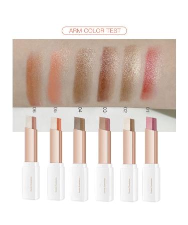 Buy Double Color Eyeshadow Stick - 2 in 1 Gradient Shimmer Eye Makeup - International Shipping Available - Buy Online on SooperMarket.com