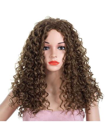 European and American Fashion Wigs Black African Small Volume Cute Explosion Head Chemical Fiber Wig Wig Female Natural Black Natural Black