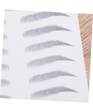 NOLITOY 2pcs 3d Eyebrow Stickers Eyebrow Makeup Kit Eyebrow Transfer Stickers Template Eyebrow Trimming Miss - Buy Online on SooperMarket.com