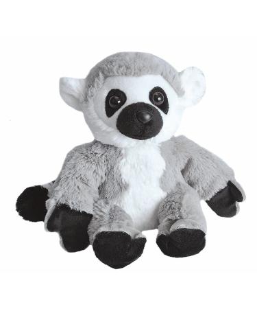 Wild Republic Hug'ems Soft Toy Gifts for Kids Ring Tailed Lemur Cuddly Toy 18 cm Ring Tailed Lemur 7-Inch