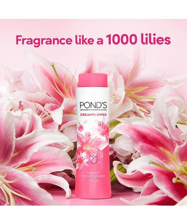 Ponds Dream Flower Magic Talc 100g - Refreshing Body Powder for a Delicate Fragrance - Buy Online on SooperMarket.com