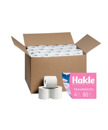 Hakle dream soft 80 Rolls 80 rolls