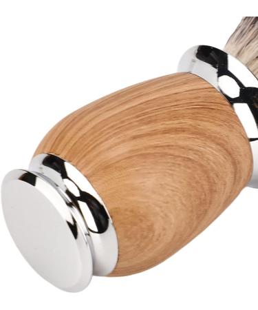 Professional Handmade Men's Shaving Brush - Wooden Handle Beard Razor Brush for Home & Salon Use - Buy Online on SooperMarket.com