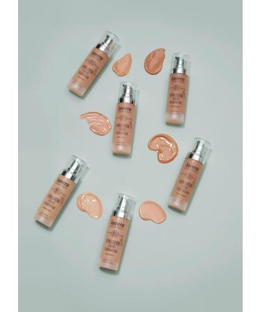 Lavera Hyaluron Liquid Foundation Natural Beige 05 - Vegan Natural Cosmetics - Silky Light Texture Mineral Oil Free with Hyaluronic Acid & Organic Almond Oil - 30ml - Buy Online on SooperMarket.com
