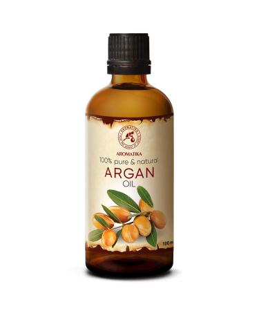 Argan oil 100ml - Argania Spinosa - Argan oil - cold -pressed - pure & naturally - facial care carrier oil for skin & nails - body care - hair care - dry hair - split away 100 ml (1 Pack)