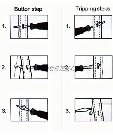 Yeahii 2 in 1 Dressing Buttonhook Zipper Pull Helper Button Hook Dressing Aid Assist Tools for Old Disablity Parkinsons Aids for Handmade DIY Gift - Buy Online on SooperMarket.com
