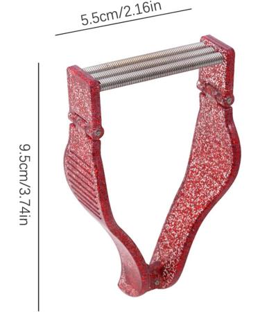 Yawl Facial Hair Removal Tool - 3 Layer Spring Flade Epiliererenthaarung | Effective Face Hair Remover - Red - Buy Online on SooperMarket.com