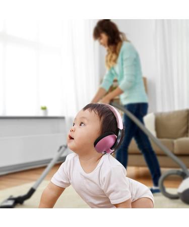 Baby Noise Cancelling Headphones - Toddler Ear Protection (0-3 Years) - Pink Earmuffs - Buy Online on SooperMarket.com