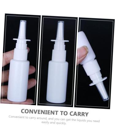 Beavorty 15pcs Travel Spray Bottle Set - Portable Nasal Sprayer Containers (White) - Buy Online on SooperMarket.com