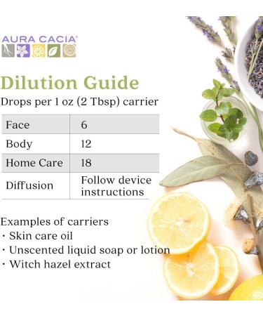 Buy Aura Cacia Organic Lavender Essential Oil - Pure 0.25 fl oz (7.4 ml) for Relaxation - Buy Online on SooperMarket.com