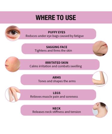 Nykaa Naturals Ice Roller for Face Toning - Reduces Clogged Pores & Improves Absorption - Pink Massage Tool - Shop Internationally - Buy Online on SooperMarket.com
