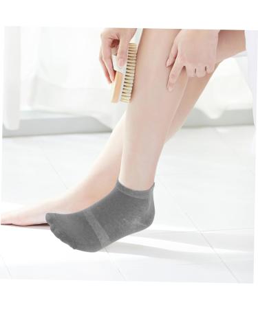 1 Pair Gel Socks Moisturizing Socks Moisturizing Spa Socks Gel Care Socks Hard Skin Repair Socks Warmers Gel Spa Socks Gel Foot Covers Spa Moisturizing Sock Vegetable Gel PLAFOPE - Buy Online on SooperMarket.com
