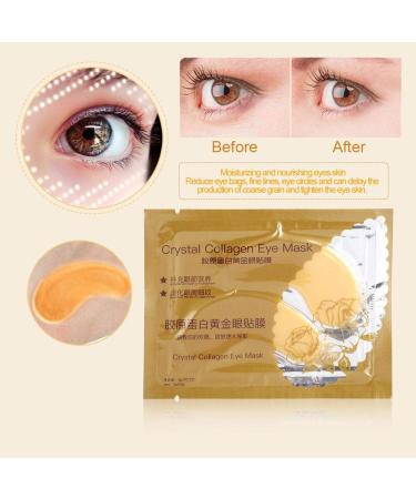 5 Pairs Crystal Collagen Eye Mask - Dark Circles & Fine Lines Treatment - Buy Online on SooperMarket.com