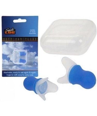 Travel Log - Soft Ear Plugs with Carry Case (Dispatched from UK)