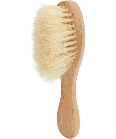 Soft Bristle Neck Duster Cleaning Brush for Face and Hair Ergonomic Design for Broken Hair Cleaning Wood Handle - Buy Online on SooperMarket.com