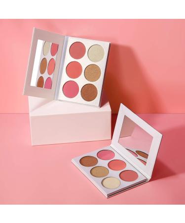 Multifunctional Makeup Palette: Blusher, Highlighter, Contour, and Bronzer - High Pigmented, Longlasting Formula - Buy Online on SooperMarket.com