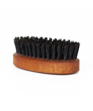 Barteitzeug Bartbrush - Gro (9.5 x 5cm) | Wild Boar Bristles & Pear Tree Wood | Daily Beard Care for Soft Smooth Beards - Buy Online on SooperMarket.com