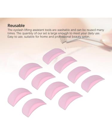20 Pairs Silicone Eyelash Perm Pads - Reusable Lash Lifting Rods for Home & Salon | International Shipping - Buy Online on SooperMarket.com