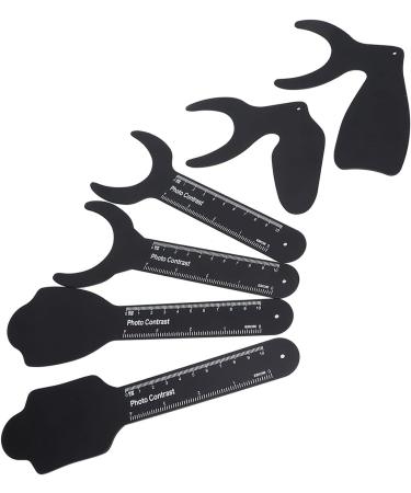 Kcabrtet Dental Photo Contrast Black Background Plate Autoclavable Dental Oral Cheek Retractors Photographic Background Black Backdrop - Buy Online on SooperMarket.com