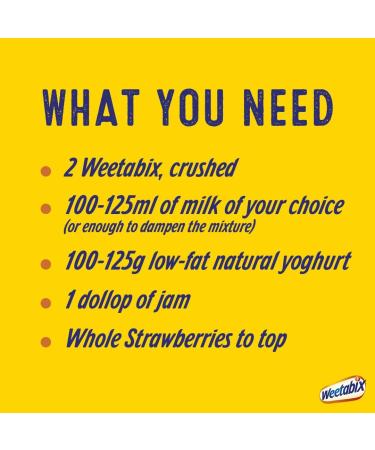 Protein Cereal Bundle with Weetabix Mini Protein Wheat Biscuits Crunch 24pk (Pack of 2) and 1 x Wishesla Portable Zipp Bag for Convenience Storage - Buy Online on SooperMarket.com