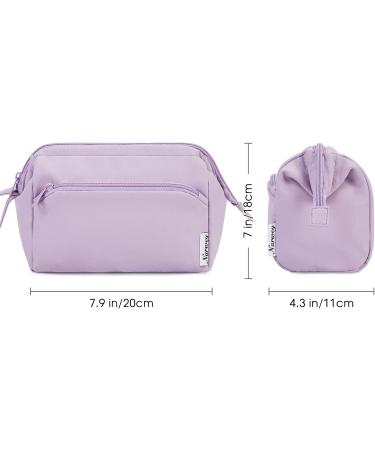Narwey Large Purple Makeup Bag Travel Toiletry Organizer for Women - Buy Online on SooperMarket.com