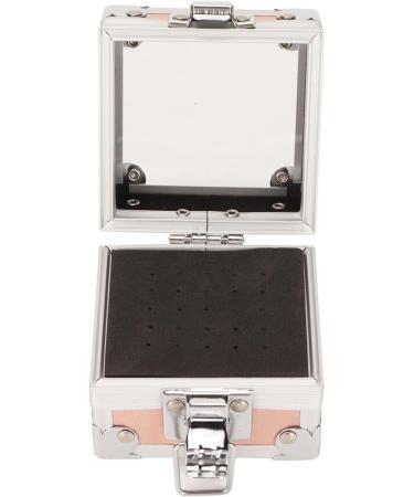 Nail Drill Bit Holder Organizer 25 Holes Exhibition Stand with Dustproof Flip Cover - Gold - Buy Online on SooperMarket.com