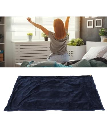 Heated Electric Monitoring Ceiling - USB 5V 2A Flannel Soft & Warm Overnight Comfort for Relaxing Sleep at Home (Blue) - Buy Online on SooperMarket.com