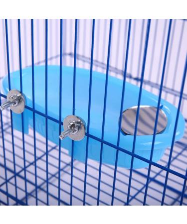 QBLEEV Bird Baths Tub with Mirror - Parrot Birdbath Shower Accessories for Small Birds and Parrots - Buy Online on SooperMarket.com