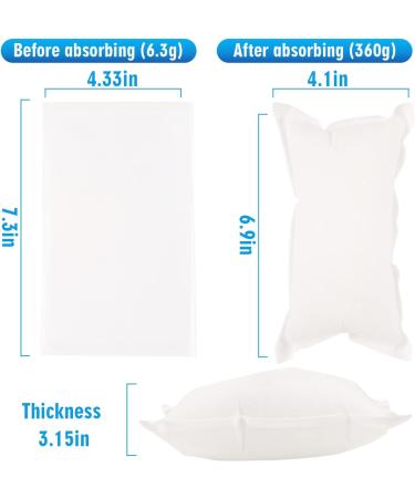 36pc Dry Ice Packs for Shipping - Reusable Cold Shipping Packaging for Frozen Food & Drinks - Bulk Dry Ice Sheets for Coolers - 4.33in x 7.3in - Buy Online on SooperMarket.com