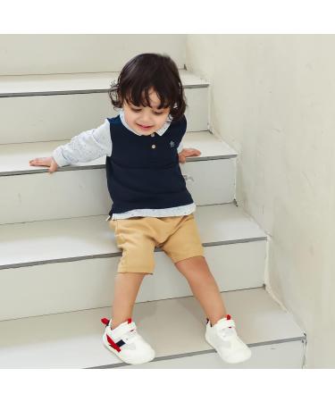 MK Matt Keely Baby First Walking Shoes - Toddler Anti-Slip Soft PU Leather Sneakers (Red) - Buy Online on SooperMarket.com