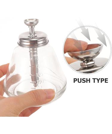 Baluue Push-down Dispenser Bottle - Empty Refillable Pump Bottle Empty Cleaner Storage Bottle for Nail Polish Remover Liquid - Buy Online on SooperMarket.com