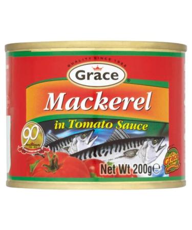 MASGrace Mackrel in Tomato Sauce 200g-Fd