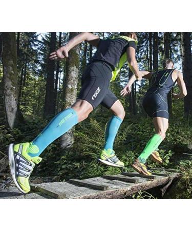 Runattack Sport Compression Stockings 18-21mmHg - High Performance Running Socks for Size 35-38 (Calf 28-38cm) - Petrol Color - Buy Online on SooperMarket.com