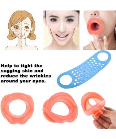 Face Sleeping Lifting Hammock Chin Cheek Slimmer Wrinkle Silicone Lip Exerciser for Facial Firming - Buy Online on SooperMarket.com