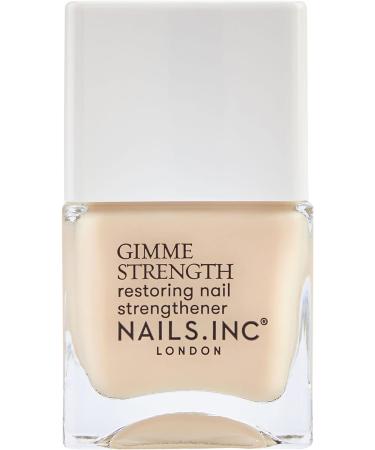 Nails.INC Gimme Strength Nail Strengthener 14ml - Strengthen Weak Nails - Buy Online on SooperMarket.com