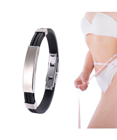 Apus Ion Therapeutic Lympunclog Titanium Wristband Apus Ion Therapeutic Lympunclog Titanium Wristband Adjustable Bracelet Apus Ion Therapeutic Lympunclog Titanium Wristband (Black)