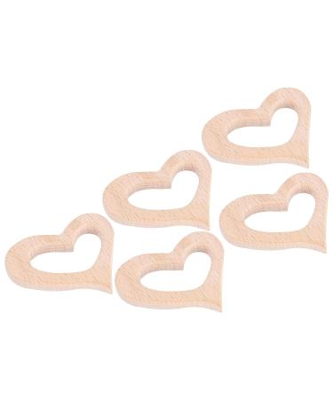 Bestoyard 10pcs Wooden Baby Chew Toys | Kid Teether Toys | Lovely Designs - Buy Online on SooperMarket.com