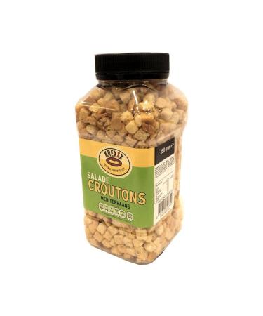 Krexxx Salade Croutons Mediterraans 250g can (Salad Croutons Mediterranean)