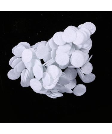100pcs Round Blackhead Removal Cotton Filters - Optimal Beauty & Skincare Pads (20mm - Buy Online on SooperMarket.com