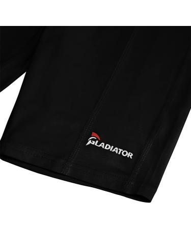 Shop Gladiator Sports Compression Shorts for Women - Black & White Size L | Ultimate Comfort & Performance - Buy Online on SooperMarket.com